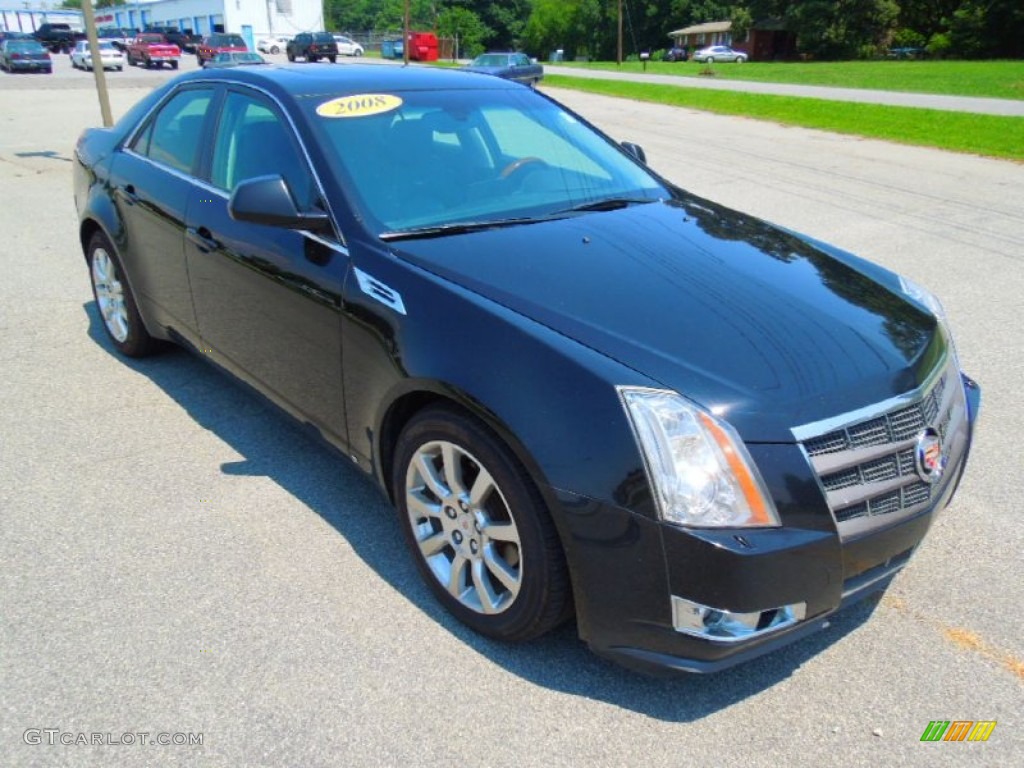 Black Raven 2008 Cadillac CTS Sedan Exterior Photo #68166381