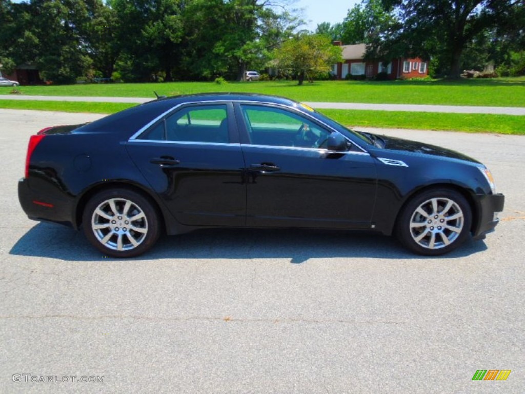 Black Raven 2008 Cadillac CTS Sedan Exterior Photo #68166393