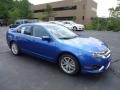 Blue Flame Metallic - Fusion SEL Photo No. 1