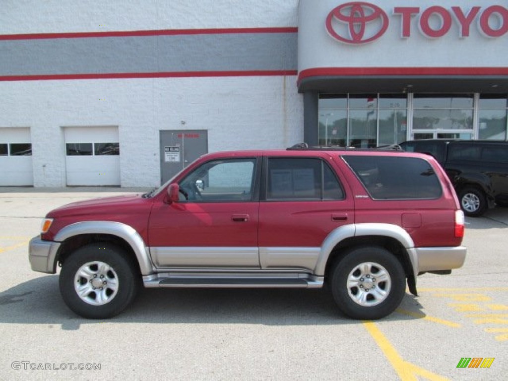 Sunfire Red Pearl 2001 Toyota 4Runner Limited 4x4 Exterior Photo #68168364