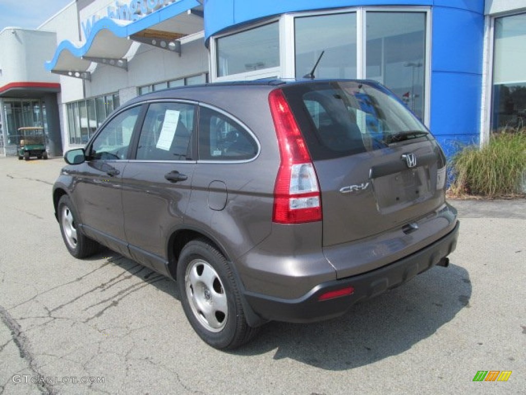 2009 CR-V LX 4WD - Urban Titanium Metallic / Black photo #4