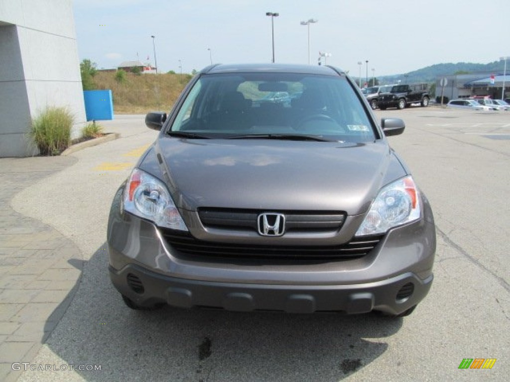 2009 CR-V LX 4WD - Urban Titanium Metallic / Black photo #9