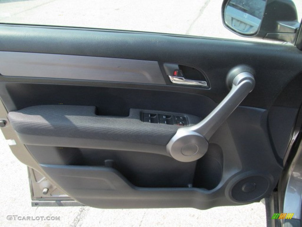 2009 CR-V LX 4WD - Urban Titanium Metallic / Black photo #13
