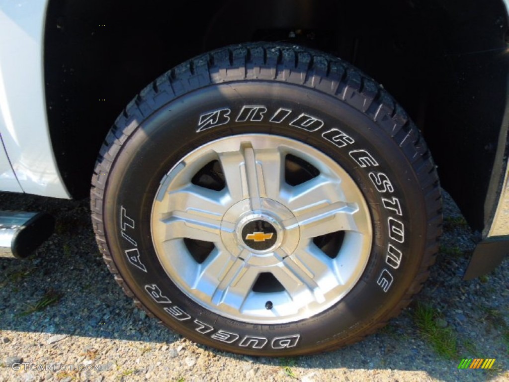 2012 Silverado 1500 LT Extended Cab 4x4 - Summit White / Light Cashmere/Dark Cashmere photo #25