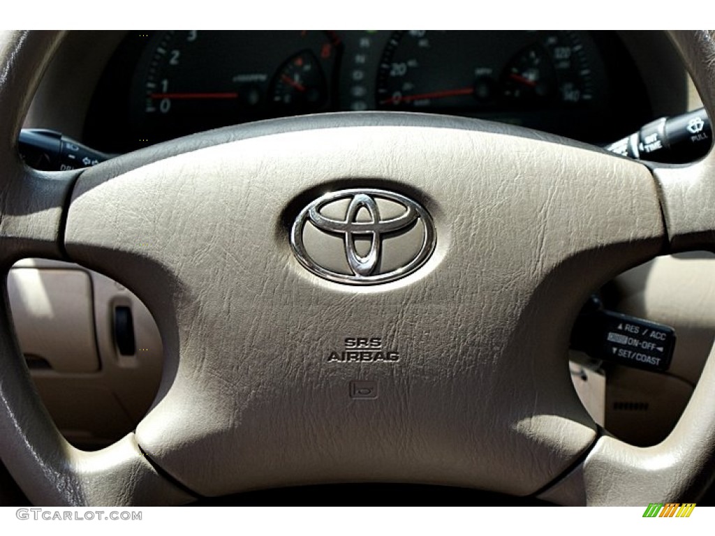 2002 Camry LE - Black Walnut Pearl / Taupe photo #20