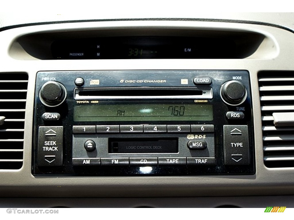 2002 Camry LE - Black Walnut Pearl / Taupe photo #29
