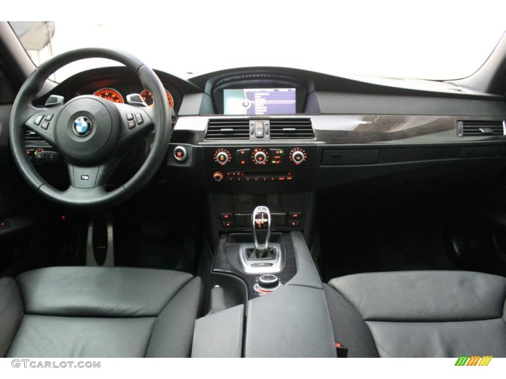 2010 BMW 5 Series 535i Sedan Black Dashboard Photo #68171490