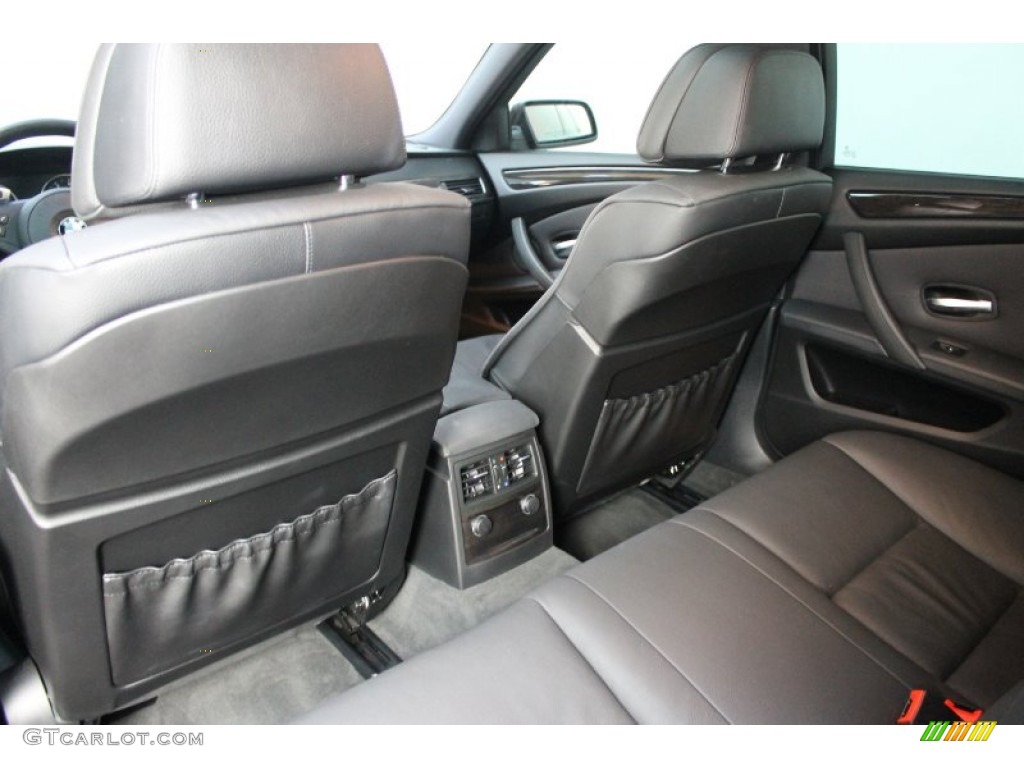 Black Interior 2010 BMW 5 Series 535i Sedan Photo #68171541