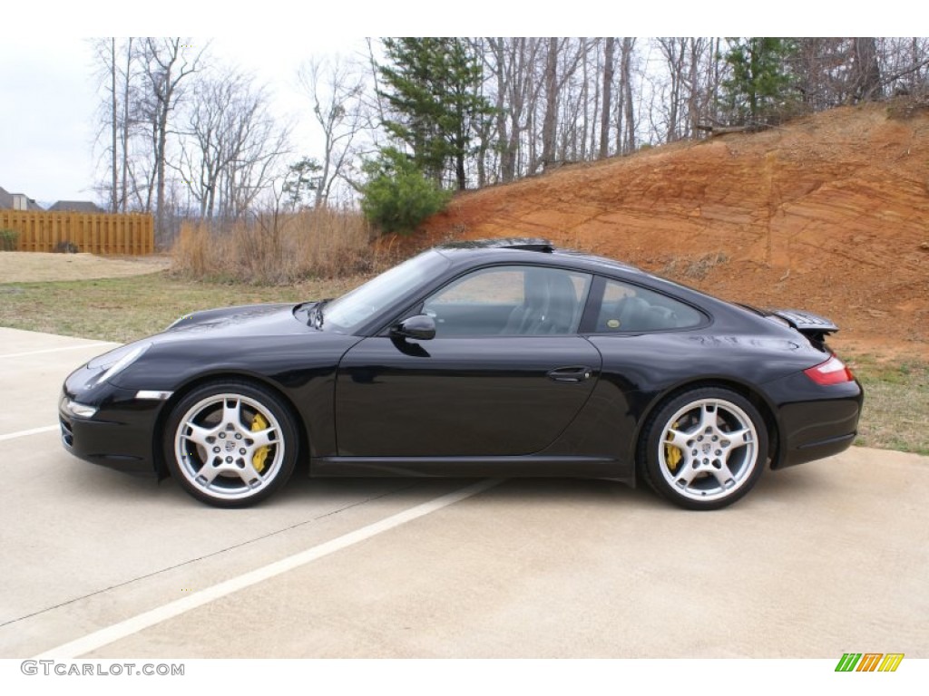 2005 911 Carrera S Coupe - Black / Black photo #6