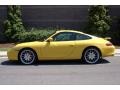 2004 Speed Yellow Porsche 911 Carrera Coupe  photo #1