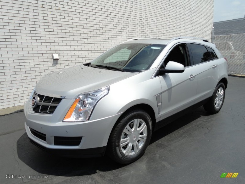 Radiant Silver Metallic 2012 Cadillac SRX Luxury AWD Exterior Photo #68172906