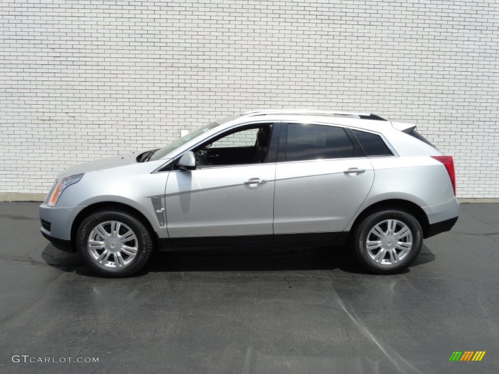 Radiant Silver Metallic 2012 Cadillac SRX Luxury AWD Exterior Photo #68172957