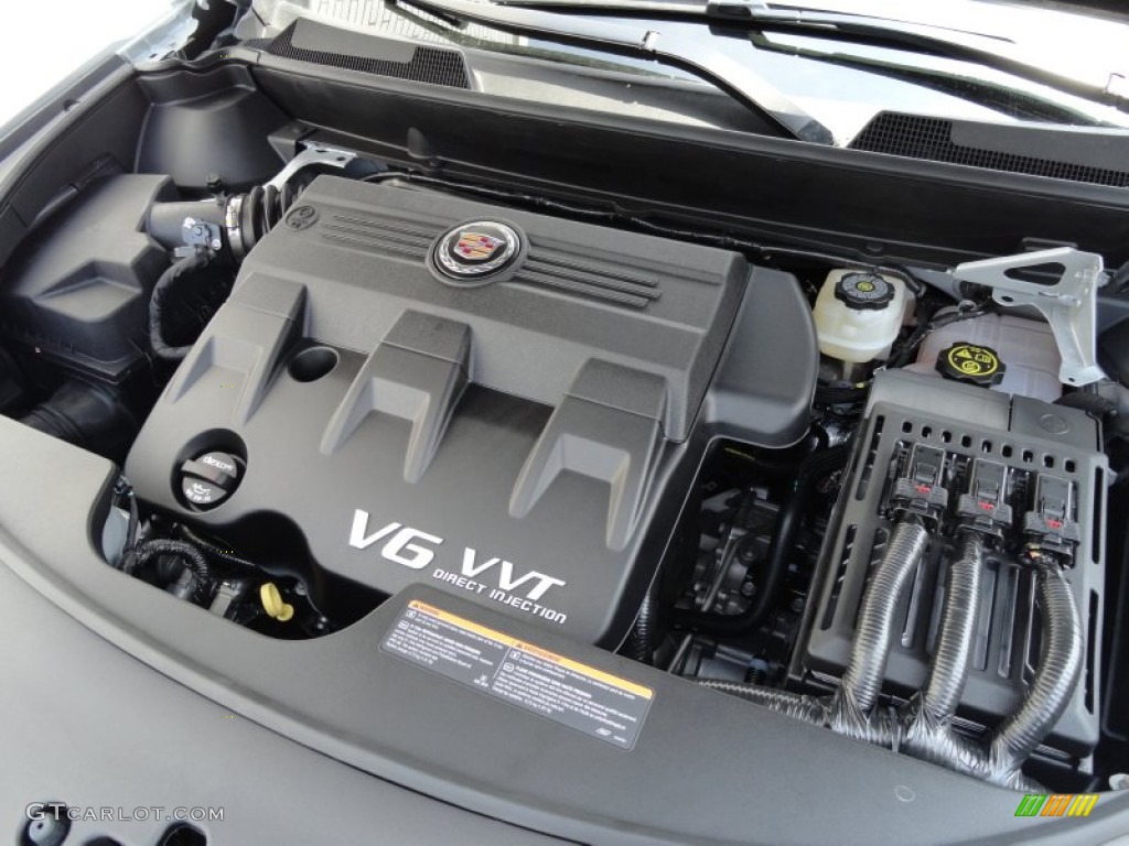 2012 Cadillac SRX Luxury AWD 3.6 Liter DI DOHC 24-Valve VVT V6 Engine Photo #68173049