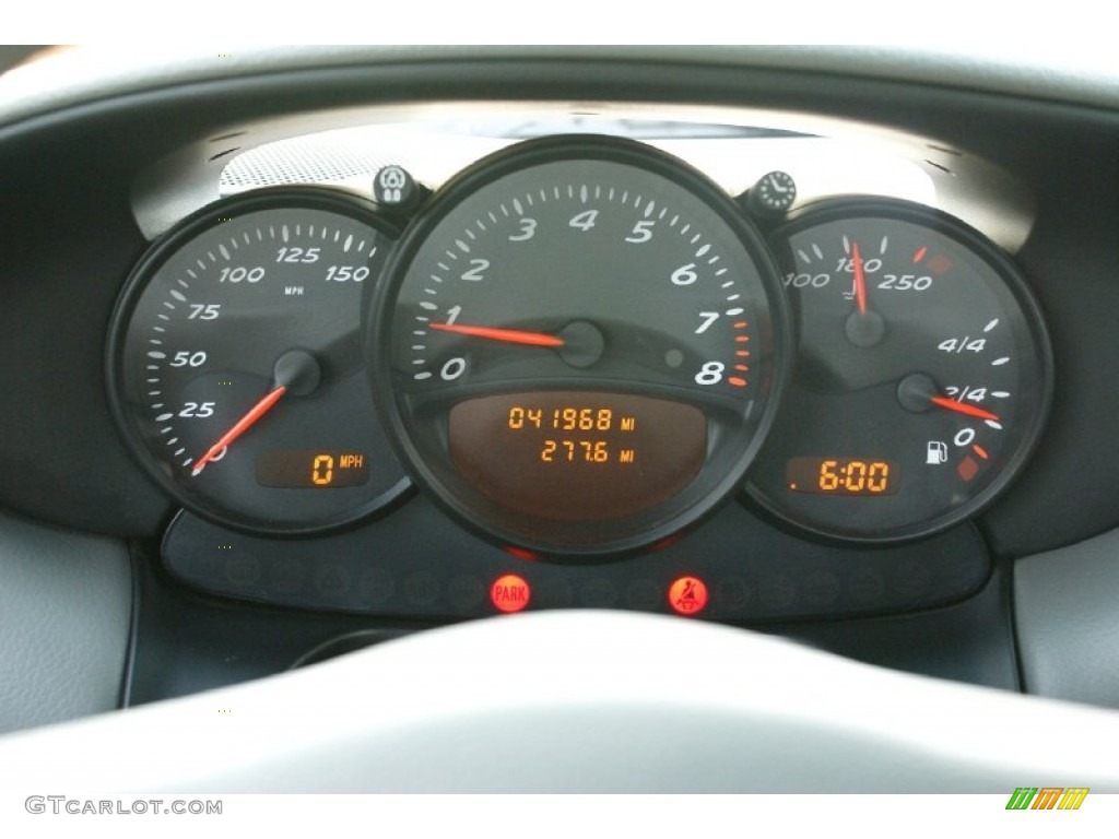 2004 Porsche Boxster Standard Boxster Model Gauges Photo #68173062