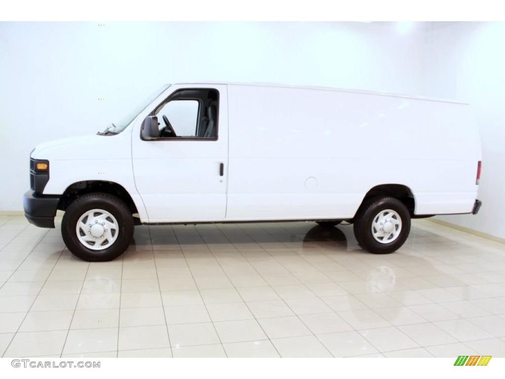 Oxford White 2012 Ford E Series Van E250 Extended Cargo Exterior Photo #68173476