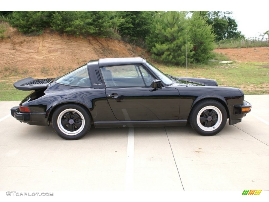 1984 911 Carrera Targa - Black / Black photo #1