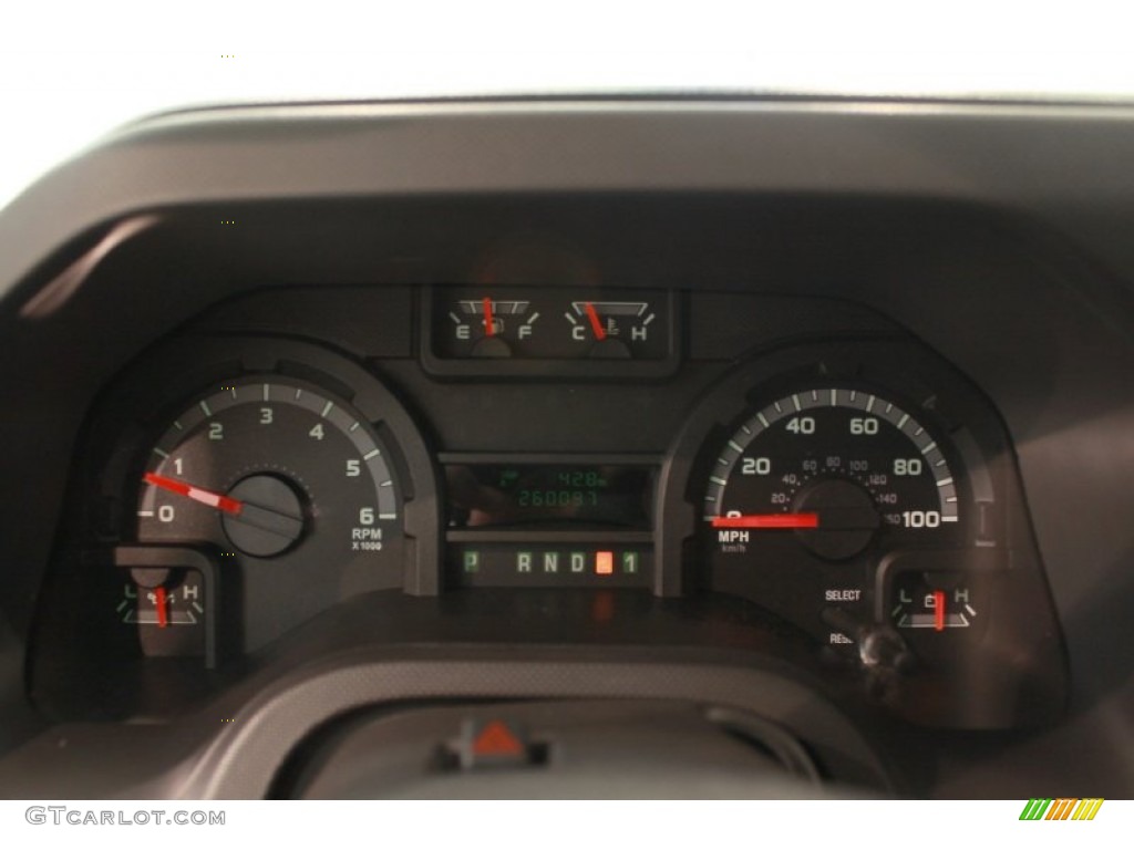 2012 Ford E Series Van E250 Extended Cargo Gauges Photo #68173500