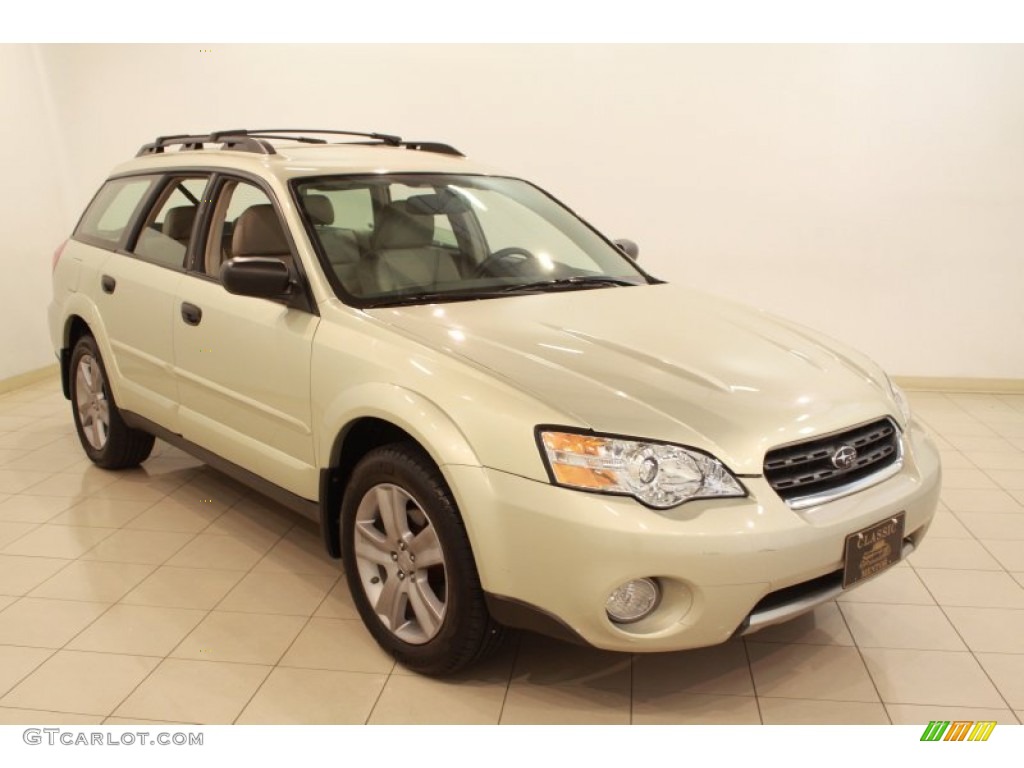 2007 Outback 2.5i Wagon - Champagne Gold Opal / Taupe Leather photo #1