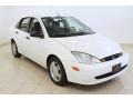 2002 Cloud 9 White Ford Focus SE Sedan  photo #1