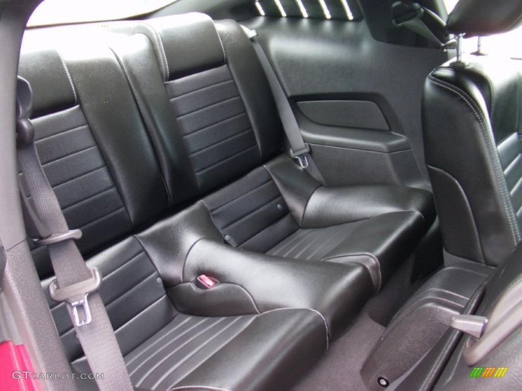 Charcoal Black Interior 2010 Ford Mustang GT Premium Coupe Photo #68174592