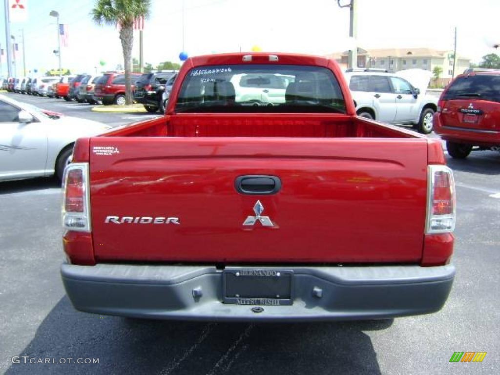 2006 Raider LS Extended Cab - Lava Red / Slate Gray photo #1