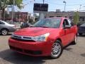 Vermillion Red - Focus SE Sedan Photo No. 1