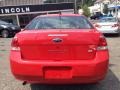 Vermillion Red - Focus SE Sedan Photo No. 8