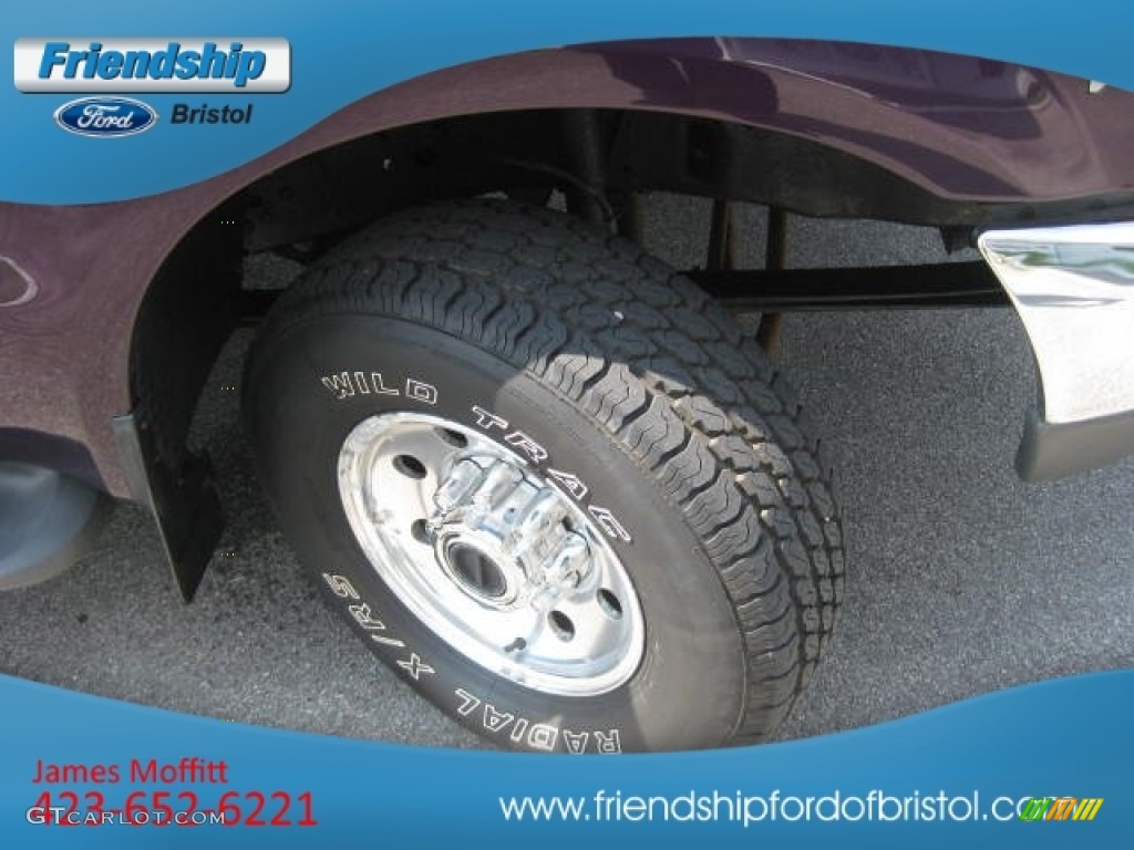 1999 F250 Super Duty XLT Extended Cab 4x4 - Thistle Purple Pearl / Medium Graphite photo #12