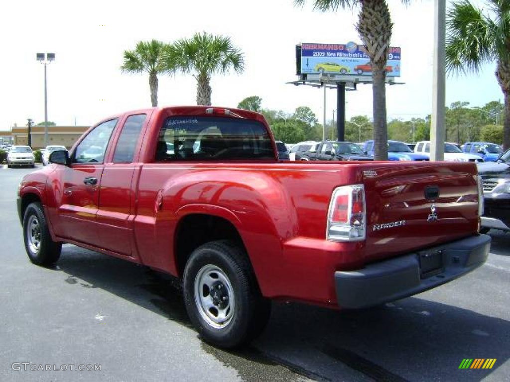 2006 Raider LS Extended Cab - Lava Red / Slate Gray photo #27