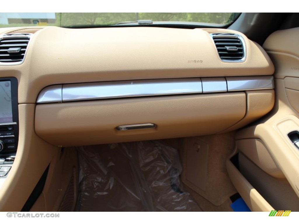 2013 Porsche Boxster Standard Boxster Model Luxor Beige Dashboard Photo #68177139