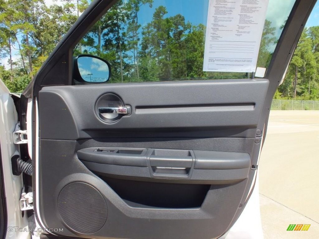 2009 Dodge Charger R/T Police Dark Slate Gray Door Panel Photo #68177235