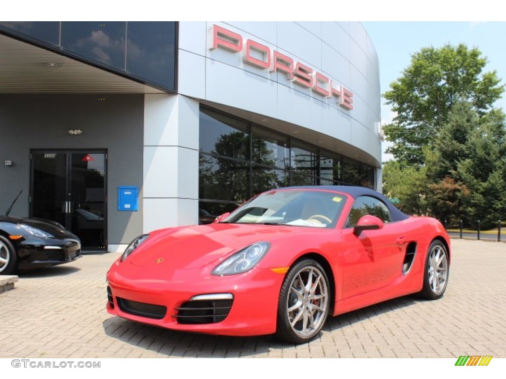 2013 Boxster S - Guards Red / Luxor Beige photo #1