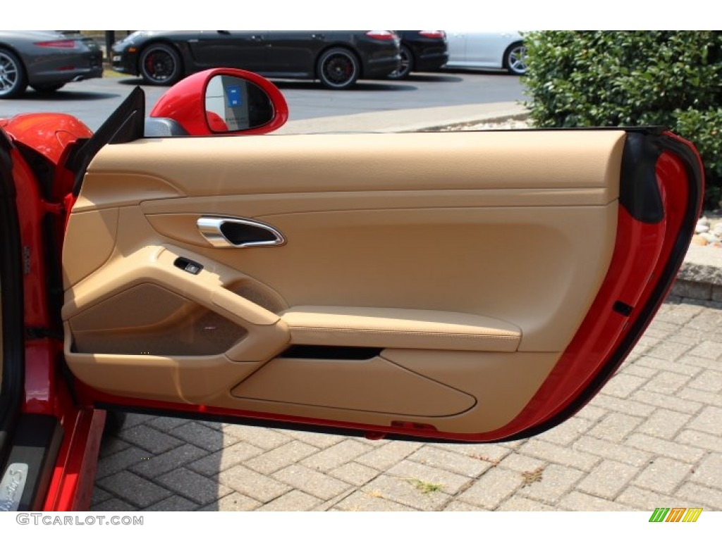 2013 Boxster S - Guards Red / Luxor Beige photo #23