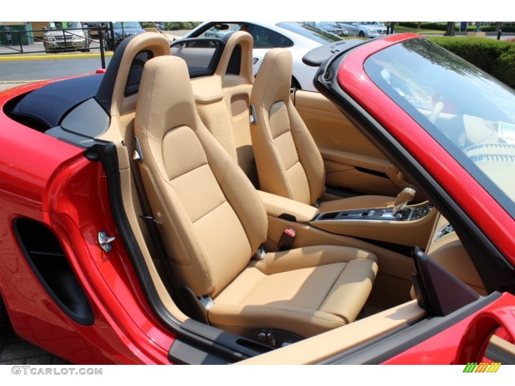 Luxor Beige Interior 2013 Porsche Boxster S Photo #68177853