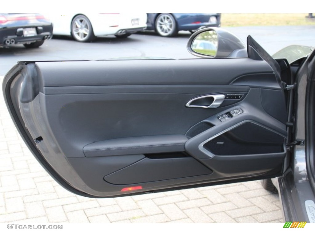 2012 Porsche New 911 Carrera Cabriolet Black Door Panel Photo #68178633