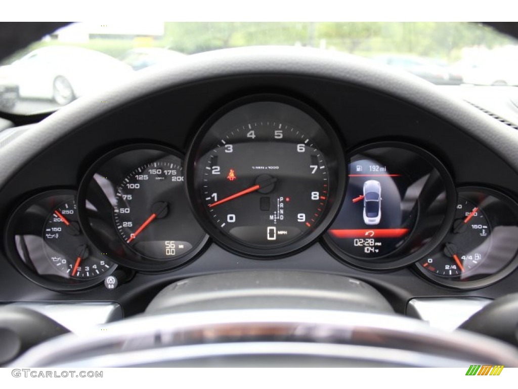 2012 Porsche New 911 Carrera Cabriolet Gauges Photo #68178756