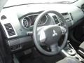 2008 Graphite Gray Pearl Mitsubishi Outlander ES  photo #16