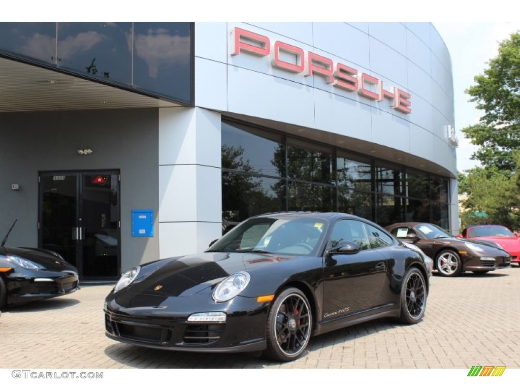 2012 911 Carrera 4 GTS Coupe - Black / Black photo #1