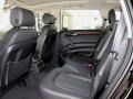 2012 Audi Q7 Black Interior Rear Seat Photo