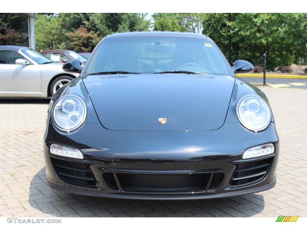 2012 911 Carrera 4 GTS Coupe - Black / Black photo #2