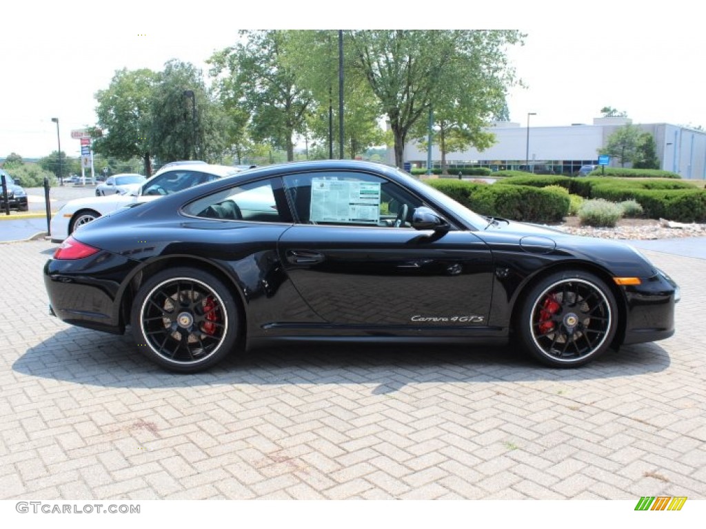 2012 911 Carrera 4 GTS Coupe - Black / Black photo #4