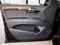 2012 Audi Q7 Black Interior Door Panel Photo