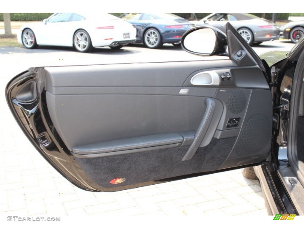 2012 Porsche 911 Carrera 4 GTS Coupe Black Door Panel Photo #68178936