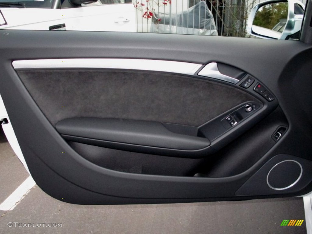 2013 Audi S5 3.0 TFSI quattro Coupe Black Door Panel Photo #68178972