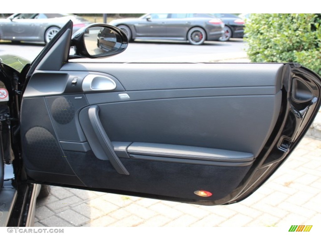 2012 Porsche 911 Carrera 4 GTS Coupe Black Door Panel Photo #68179047
