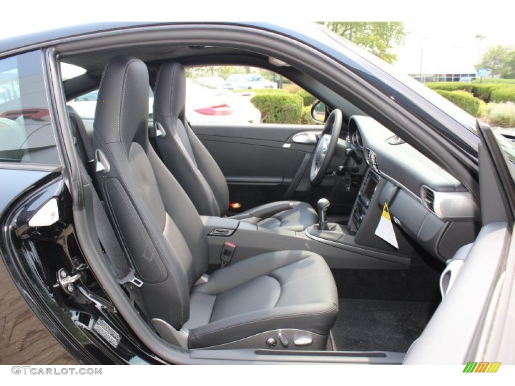 Black Interior 2012 Porsche 911 Carrera 4 GTS Coupe Photo #68179071