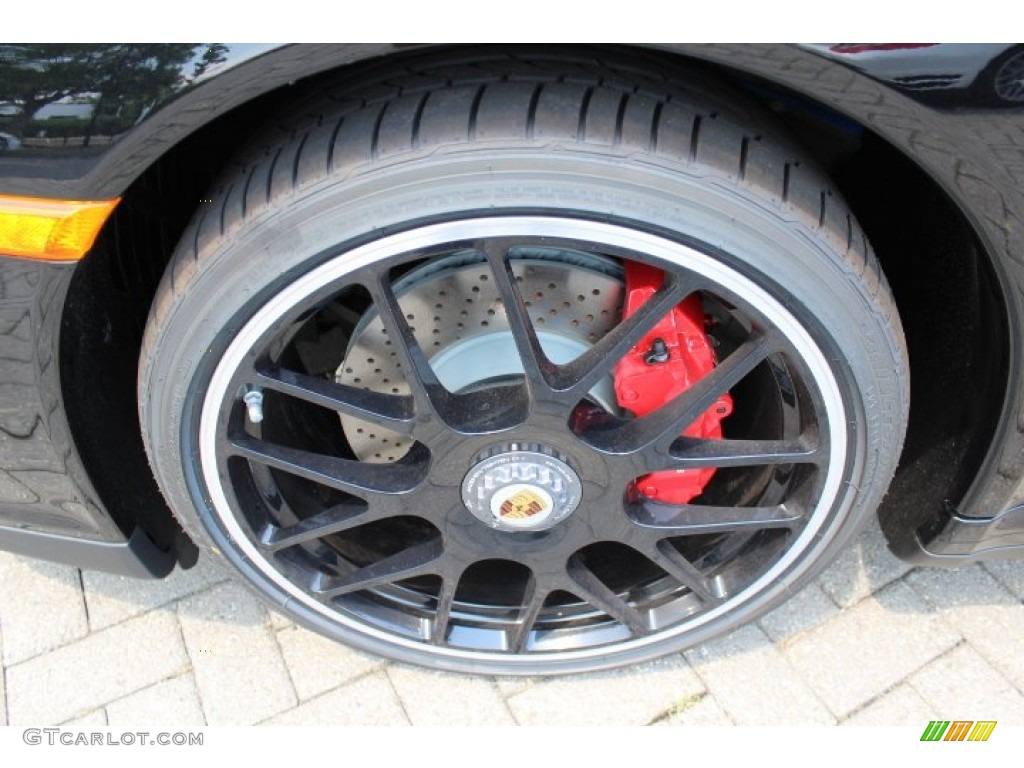 2012 911 Carrera 4 GTS Coupe - Black / Black photo #30