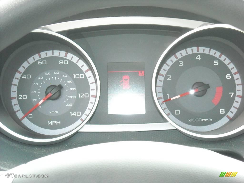 2008 Outlander ES - Graphite Gray Pearl / Black photo #29