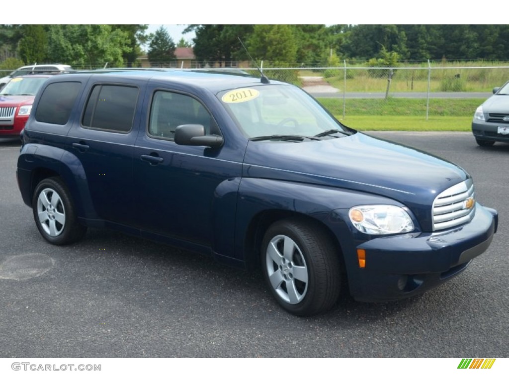 2011 HHR LS - Imperial Blue Metallic / Gray photo #3