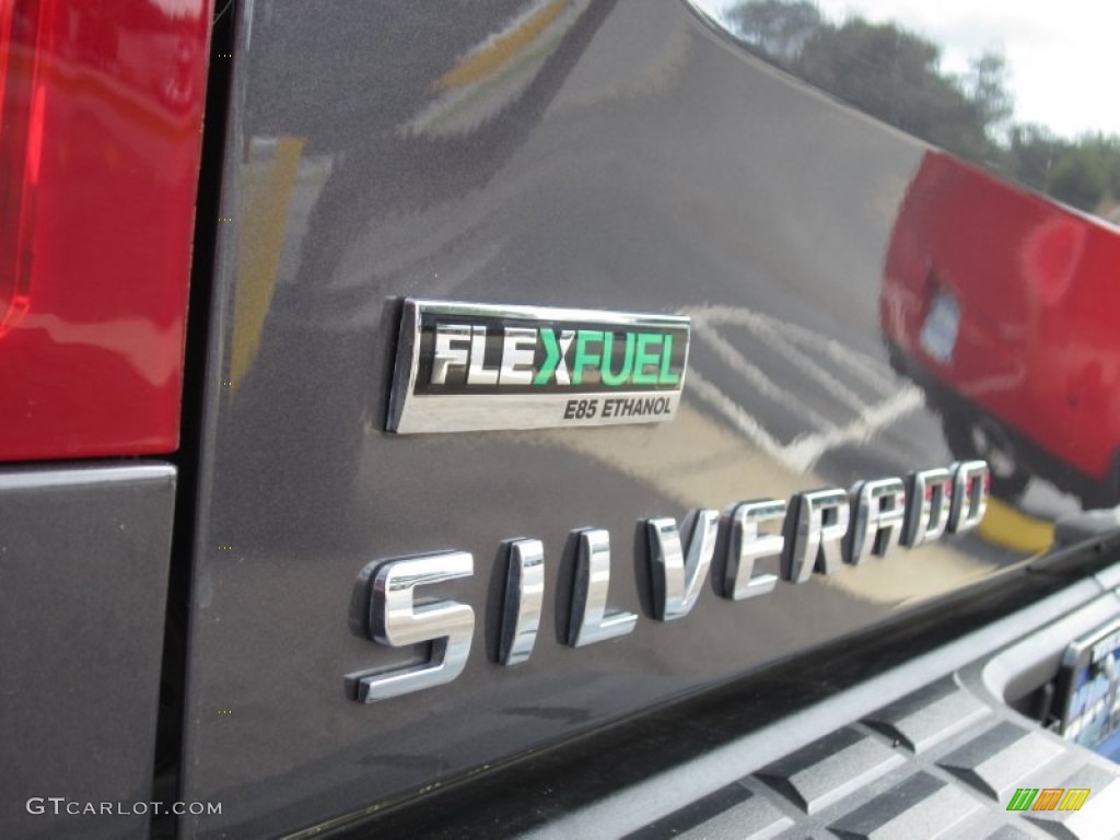 2010 Silverado 1500 LTZ Crew Cab 4x4 - Taupe Gray Metallic / Ebony photo #49